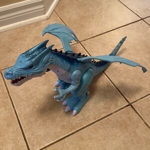 Zuru Robo Alive Ice Dragon Working Battery-Operated,Moves,Roars & Lights Up